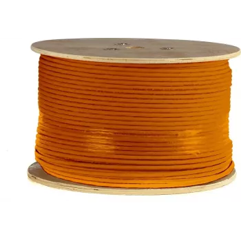 DSIT CAT7 100 % kupari S/FTP solid core LSZH Cca -kaapeli – 305 m rulla, violetti