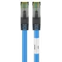DSIT RJ45 verkkokaapeli S/FTP PiMF CAT 8 raakakaapeli sininen 3 m