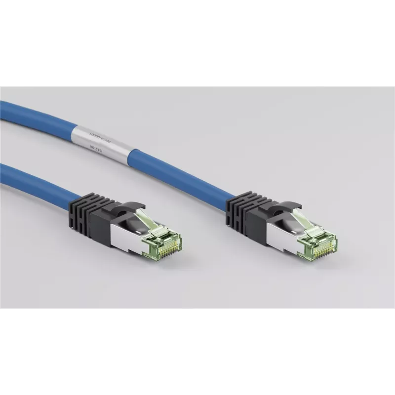 DSIT RJ45 verkkokaapeli S/FTP PiMF CAT 8 raakakaapeli sininen 3 m
