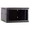 DSIT 6U seinäasennettava palvelinkaappi metalliovella 600x600x367 mm