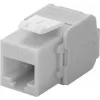 DS-IT CAT6a UTP keystone-verkkopistorasia – työkaluton – harmaa (DS-KC-UTP6A-TL-2)