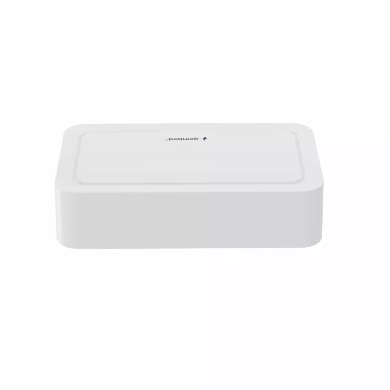 Gembird NSW-G5-02 5-porttinen Gigabit Ethernet -kytkin – valkoinen