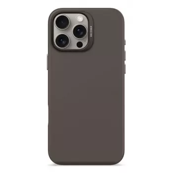 DECODED antibakteerinen silikonikuori iPhone 16 Pro Max MagSafe musta