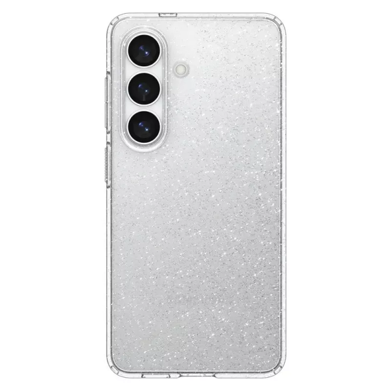 Spigen Liquid Crystal Glitter -kotelo Samsung Galaxy S26+ - läpinäkyvä