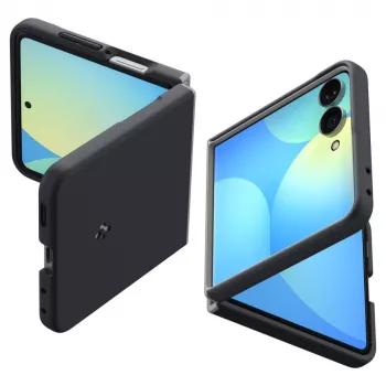 SPIGEN Nano Pop MagSafe -kotelo Samsung Galaxy Z Flip8 - Black Sesame