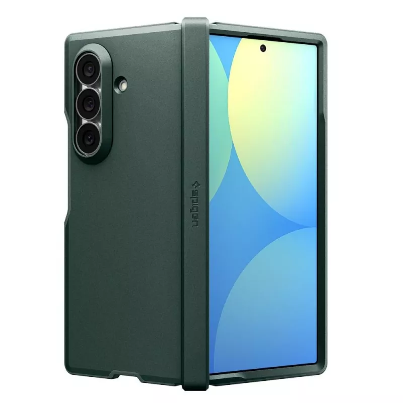 Spigen Tough Armor Pro MagSafe -kotelo Samsung Galaxy Z Fold 8 Ultra - Abyss Green