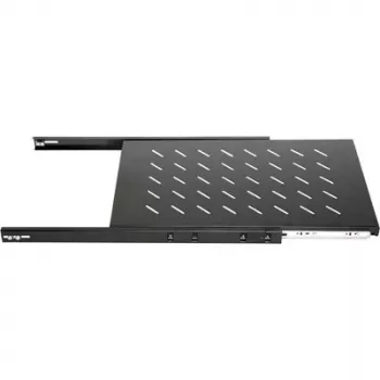 DSIT DS-UH80 1U liukuhylly, 18 kg kuormitus, 640 mm syvyys, musta