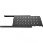 DSIT DS-UH80 1U liukuhylly, 18 kg kuormitus, 640 mm syvyys, musta