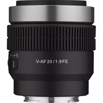 Samyang V-AF 20mm T1.9 objektiivi Sonylle (F1213506101)