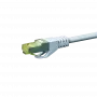 DSIT Cat.7 S/FTP (PiMF) RJ45 -verkkokaapeli, valkoinen, 0,25 m (DC-72-002)