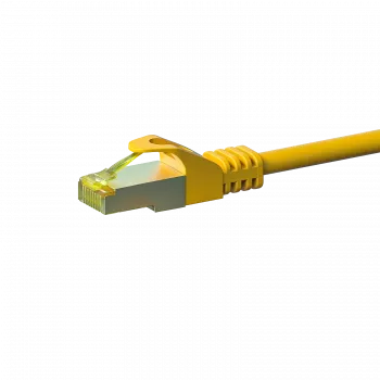DSIT Cat.7 S/FTP PiMF RJ45 verkkokaapeli, 1 m, keltainen