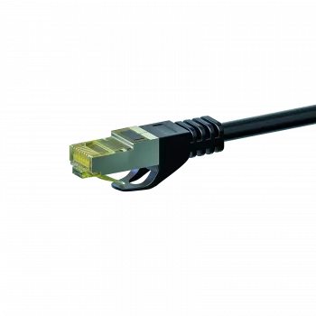 DSIT Cat.7 S/FTP PiMF RJ45 verkkokaapeli, 1,5 m, musta