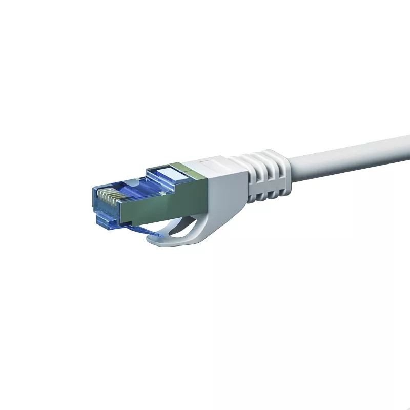 DSIT CAT 6a verkkokaapeli LSOH - S/FTP - 2 metriä - valkoinen (DC-6A2-020)