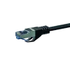 DSIT CAT 6a S/FTP LSOH verkkokaapeli, 3 m, musta