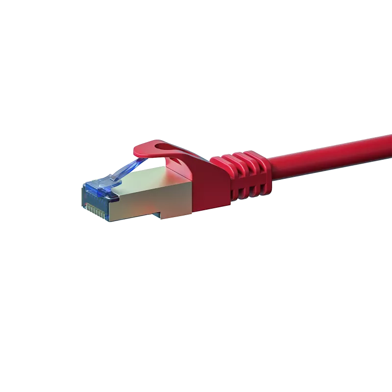 DSIT CAT 6a S/FTP LSOH verkkokaapeli 7,5 m punainen (DC-6A5-075)