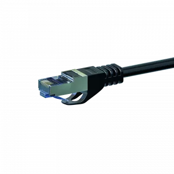 DSIT CAT 6a S/FTP LSOH verkkokaapeli, 20 m, musta