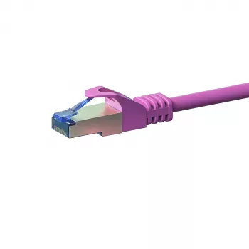 DSIT CAT 6a S/FTP LSOH verkkokaapeli, 20 m, pinkki