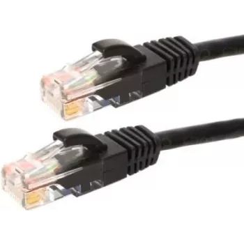 DSIT DC-60-075 CAT6 U/UTP verkkokaapeli, 7,5 m, musta, 100 % kuparia