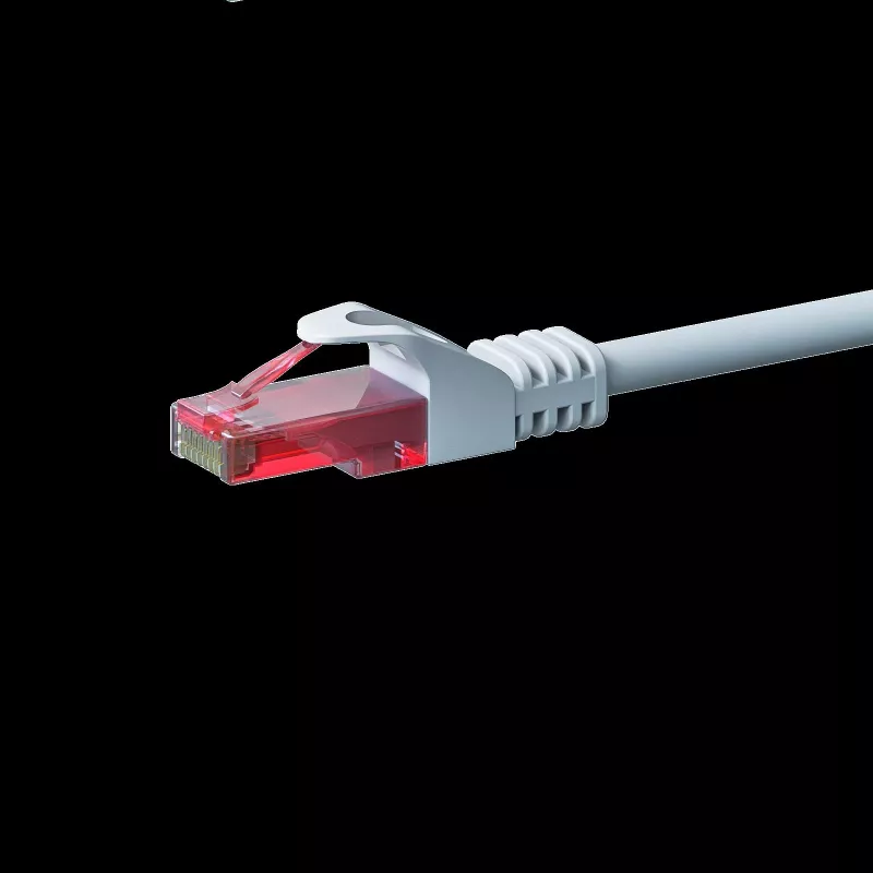 DSIT DC-62-100 CAT6 U/UTP verkkokaapeli, 10 m, valkoinen, 100 % kuparia