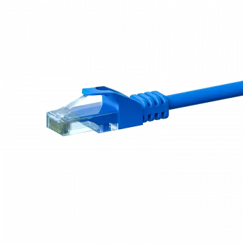 DSIT CAT 6 U/UTP verkkokaapeli, 3 m, sininen, CCA, RJ45