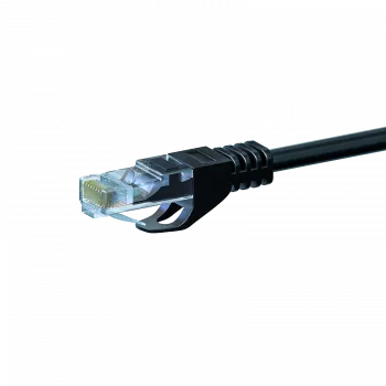DSIT CAT5e U/UTP verkkokaapeli, 7 m, musta, 100 % kupari (DC-50-075)