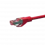 DSIT CAT 6 S/FTP verkkokaapeli, LSOH, 0,25 m, punainen