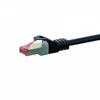 DSIT CAT 6 S/FTP LSOH verkkokaapeli, 1,5 m, musta