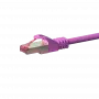 DSIT Cat 6 S/FTP LSOH -verkkopatchkaapeli, RJ45, pinkki, 1,5 m