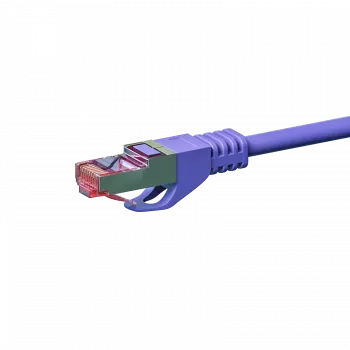 DSIT CAT 6 -verkkokaapeli LSOH - S/FTP - 3 metriä - violetti (DC-S68-030)