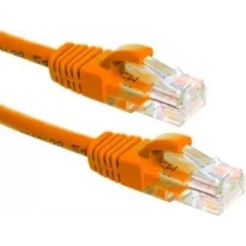 DSIT CAT6a -verkkokaapeli 100 % kuparia - U/UTP - 2 m - oranssi (DC-U6A6-020)
