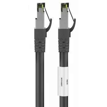 DSIT RJ45 -verkkokaapeli S/FTP PiMF CAT 8 -raakakaapeli musta 1 m