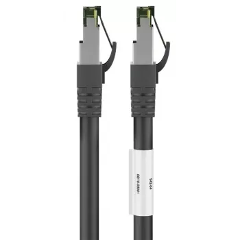 DSIT RJ45 -verkkokaapeli S/FTP PiMF CAT 8 -kaapeli musta 0,25 m