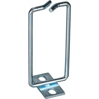 DSIT kaapelirengas 40 x 80 mm DS-Cablering-2 - musta, jauhemaalattu teräskaapelinhallintasanka 19