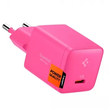 SPIGEN EE301EU-GAN Essential 1-porttinen verkkolaturi 30W pinkki