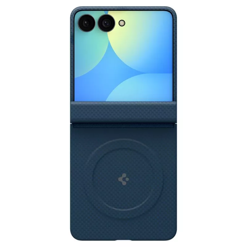 SPIGEN AirSkin Aramid MagSafe kotelo Samsung Galaxy Z Flip 8 - navy