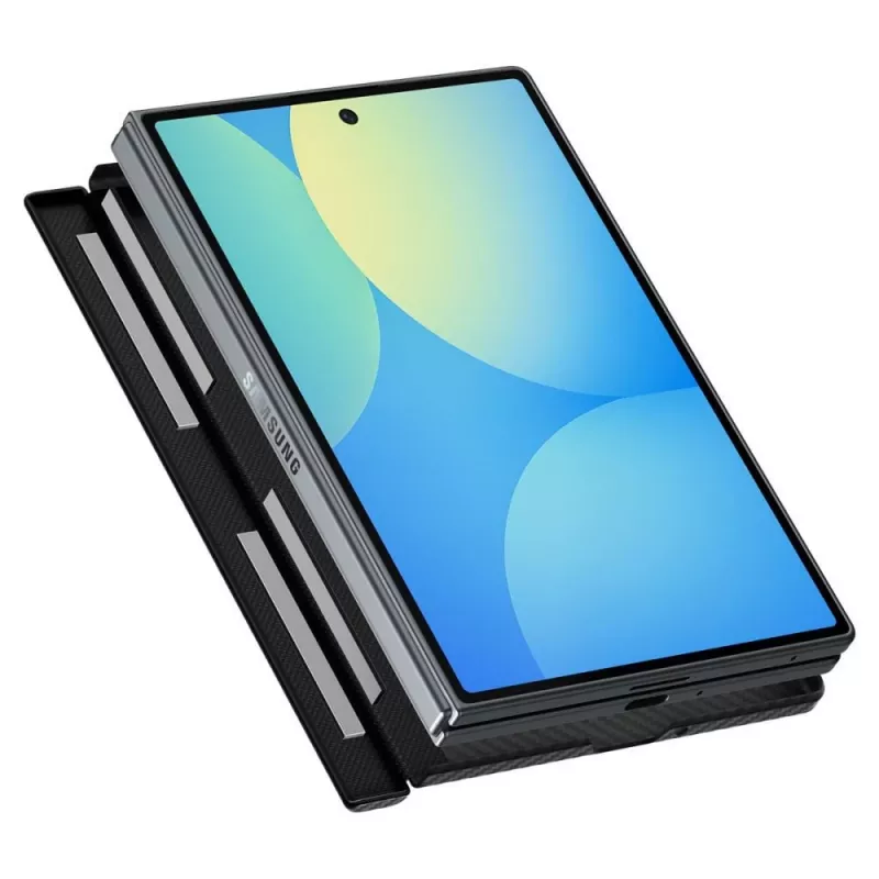 Spigen AirSkin Aramid MagSafe kotelo Samsung Galaxy Z Fold 8 - musta