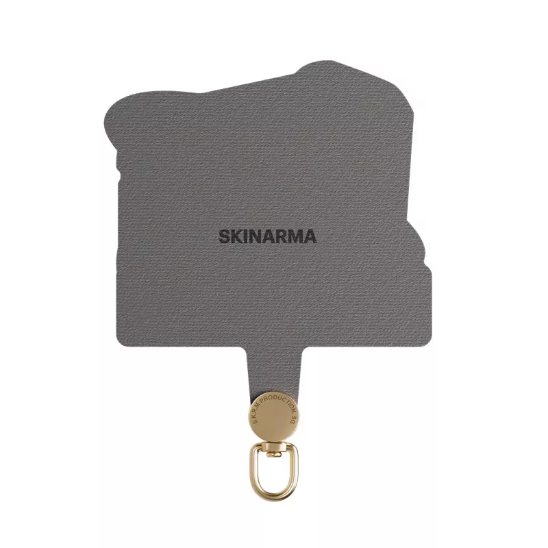 Skinarma Mecha yleinen lanyard-adapteri harmaa