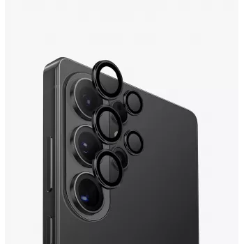 UNIQ Optix alumiininen kameran linssinsuoja Samsung Galaxy S26 Ultra -puhelimelle - musta