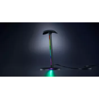 RAZER Base Station V3 Chroma RGB -kuuloketeline 2-porttisella USB 3.1 -keskittimellä - musta