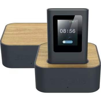Strong HOPI-5G-DM6 5G Wi-Fi 6 reititin AX3000 dualband, 2.5G portti, Nano SIM, musta