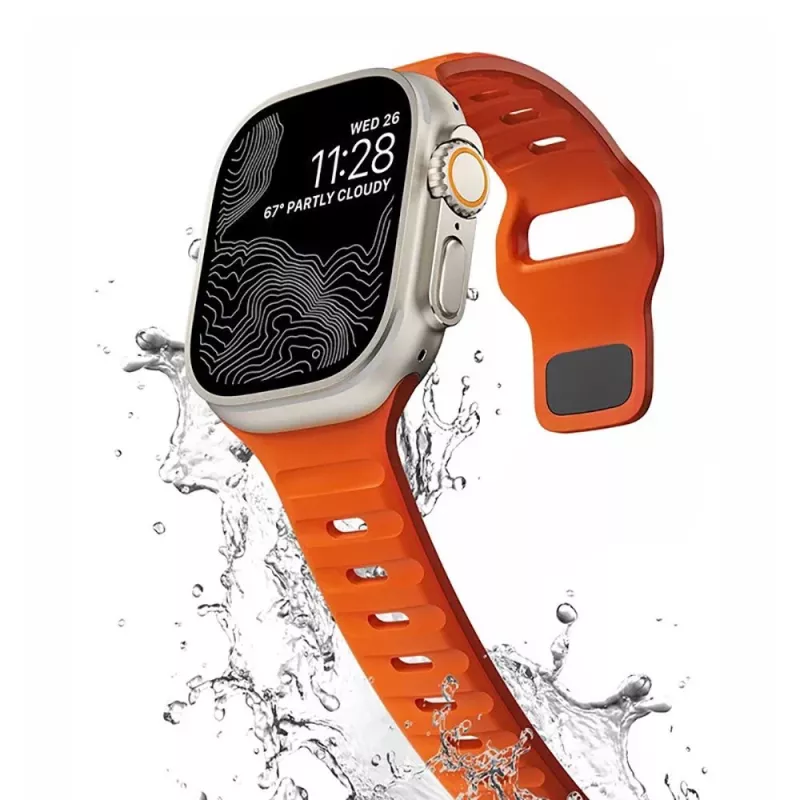 TECH-PROTECT Iconband Line Apple Watch ranneke (42/44/45/49 mm) oranssi