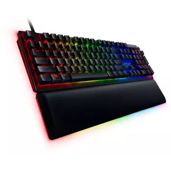 Razer Huntsman V2 langallinen pelinäppäimistö, Analog Optical -kytkimet, pohjoismainen asettelu, RGB, musta (RZ03-03610600-R3N1)