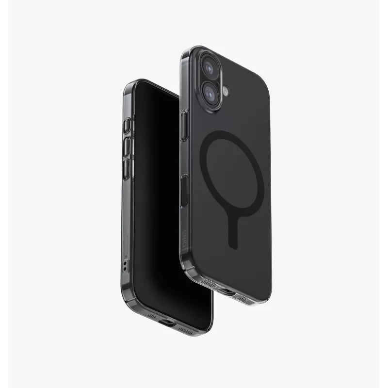 UNIQ Airsuit iPhone 17 MagclickCharging -läpinäkyvä kotelo