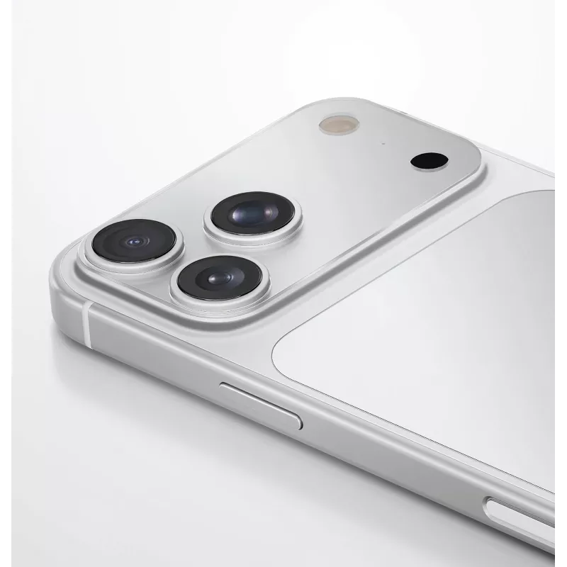 UNIQ Optix Aeroshield+ kameramoduulin suoja iPhone 17 Pro Max läpinäkyvä