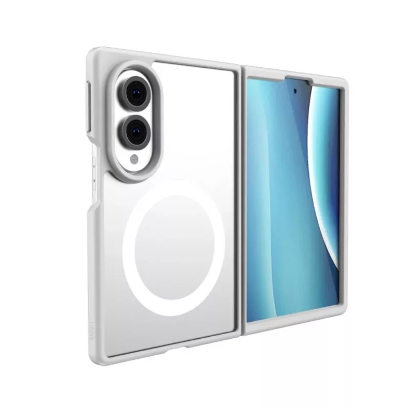 Samsung Galaxy Z Fold8 -latauskotelo UNIQ Veren AF Magclick, Valkoinen