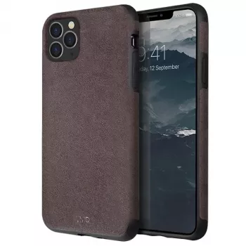 UNIQ Sueve iPhone 11 Pro kotelo nestemäisestä silikonista, Taupe Warm Grey