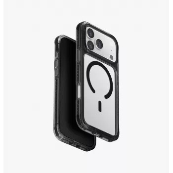 UNIQ Combat -kotelo iPhone 17 Pro Max MagClick-latauksella - musta