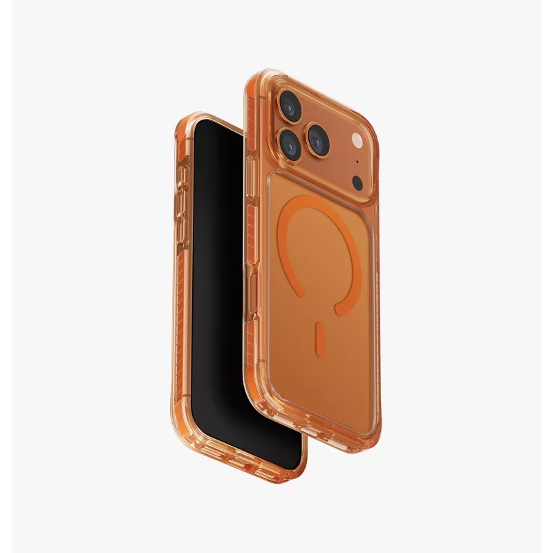 UNIQ Combat -kotelo iPhone 17 Pro Max MagClick-latauksella - musta