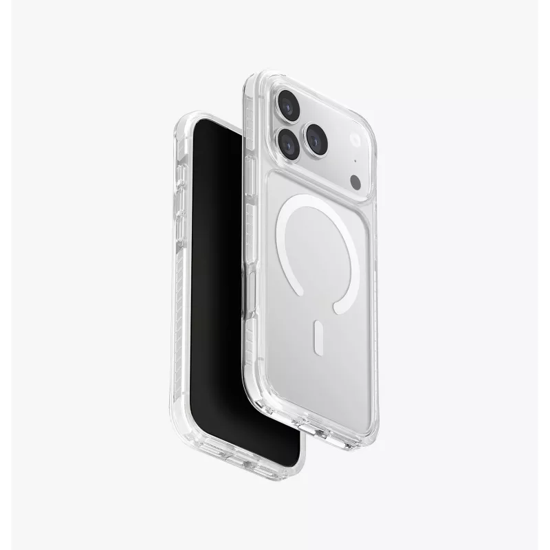 UNIQ Combat -kotelo iPhone 17 Pro Max MagClick-latauksella - musta