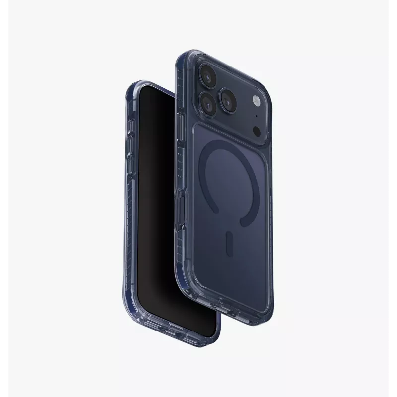 UNIQ Combat -kotelo iPhone 17 Pro Max MagClick-latauksella - musta